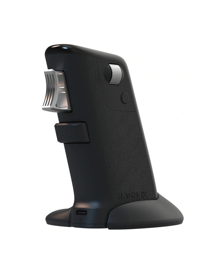 راجنوك ماوس Ragnok FireGrip Gun لألعاب إطلاق النار - دقة 16000 نقطة في البوصة، سلكي ولاسلكي بتردد 2.4 جيجاهرتز، مزود بخاصية الاهتزاز ومجموعة ملحقات عرض FireGrip لماوس Ragnok FireGrip - مجموعة أدوات مكتبية خفيفة الوزن - Image 3