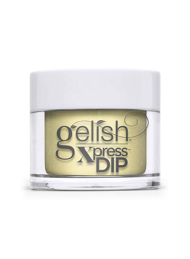 Gelish Xpress Dip Let Down Your Hair Color Dip Powder Yellow Nail Dip Powder Yellow Nail Dip 1.5 Ounce - Image 1