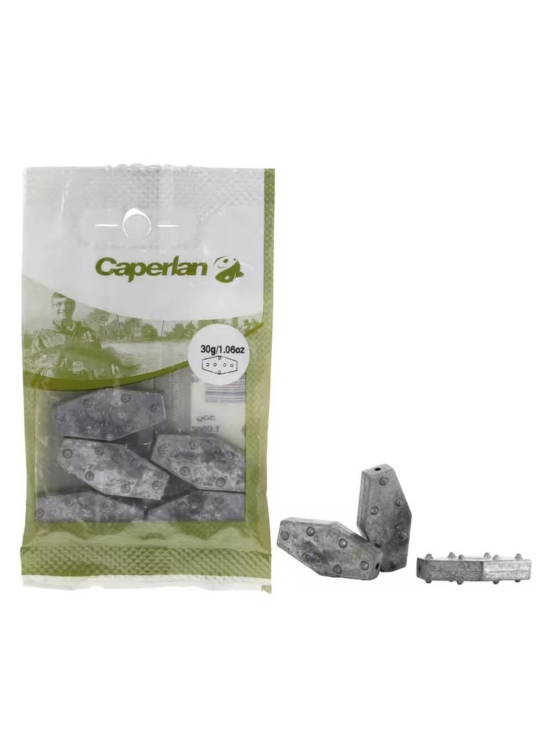 Caperlan Studded Hexagonal Fishing Lead  - Image 2