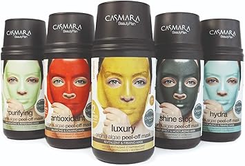 CASMARA مجموعة قناع الوجه المرطب المضاد للشيخوخة كاسمارا شاين ستوب للبشرة غير النقية والدهنية 2 قناع 1 أمبول 4 مل - Image 3