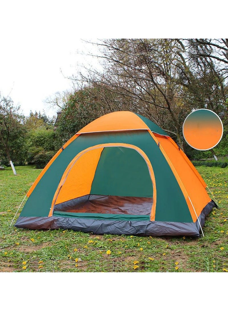 DubaiGallery Pop Up Tents for Camping Waterproof, Instant Family Tent with Windproof Ropes, Ultralight Blackout Lightweight Tent for 2/3/4 People Camping, Hiking, Backpacking (A 2 Person) - Image 2