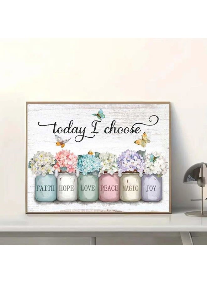 ZQEATRY Today I Choose Diamond Painting Kits for Adults Beginners,Inspirational Diamond Art Kits for Adults - Image 3