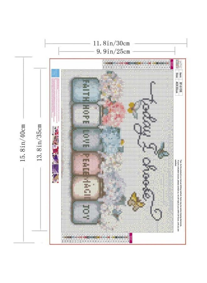 ZQEATRY Today I Choose Diamond Painting Kits for Adults Beginners,Inspirational Diamond Art Kits for Adults - Image 4
