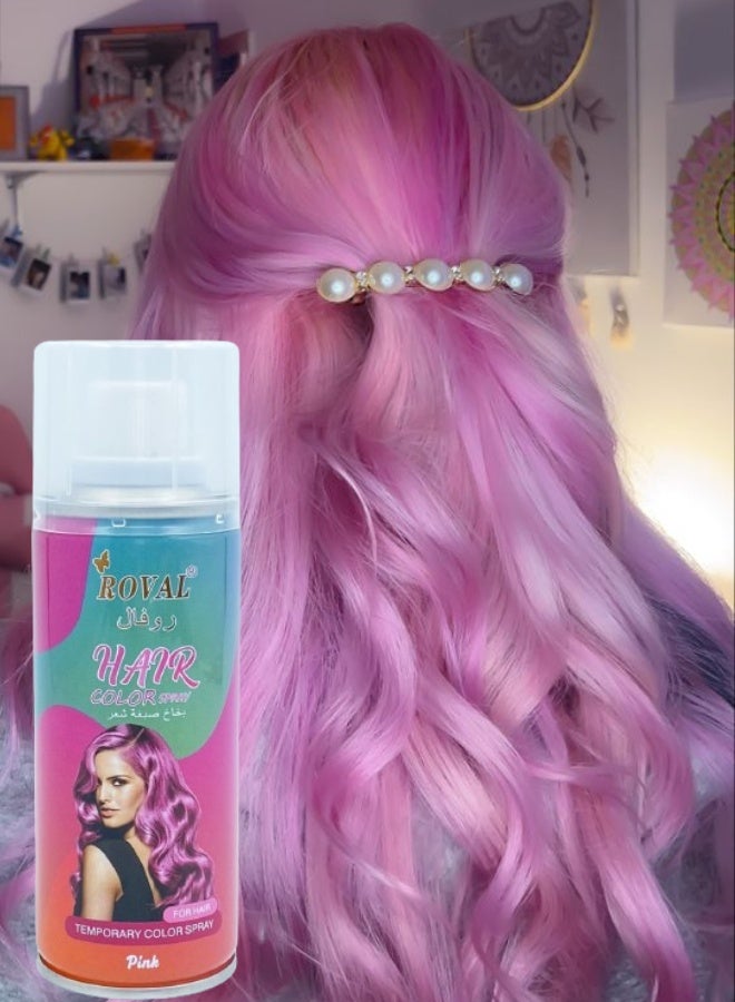 Hair Color Spray Pink