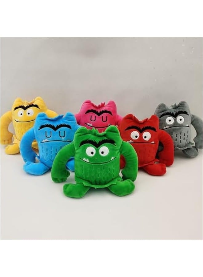 Color Monster Plush Toys, Little Monster Cartoon Doll, Color Monster Plush Doll Set - Image 2