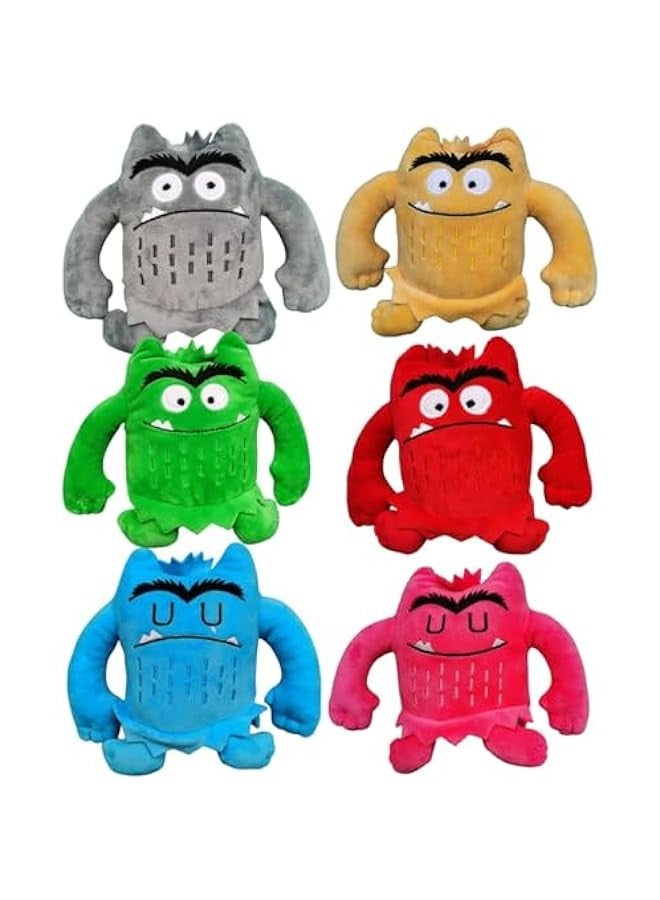 Color Monster Plush Toys, Little Monster Cartoon Doll, Color Monster Plush Doll Set - Image 1