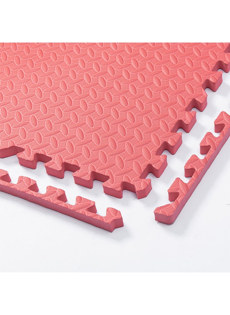 Thick Non-Slip Kids Play Mat, Foam Bedroom Tatami Puzzle Red 