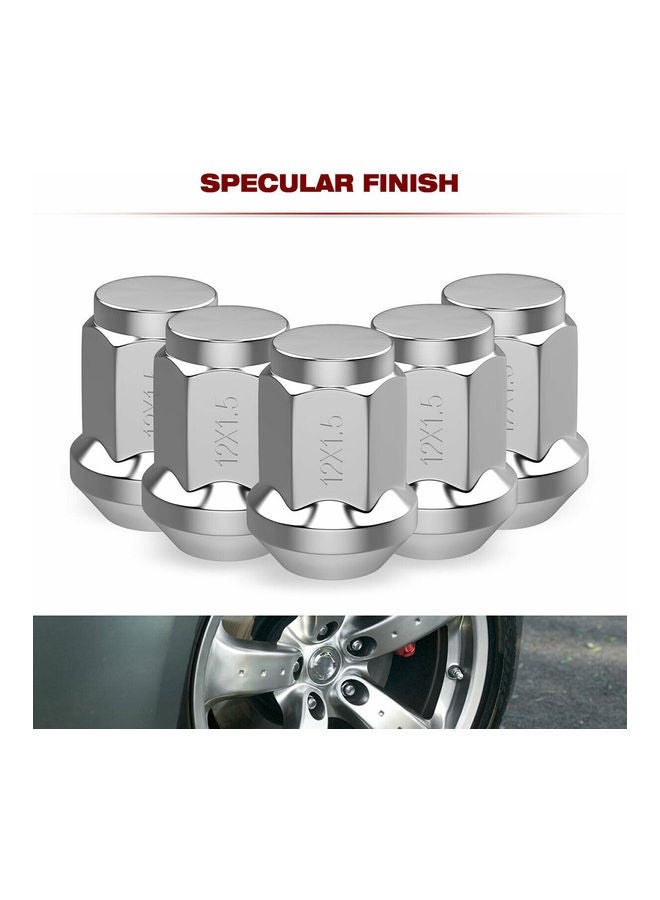 NIBEMINENT 20-Piece Lug Nuts Set - Image 4