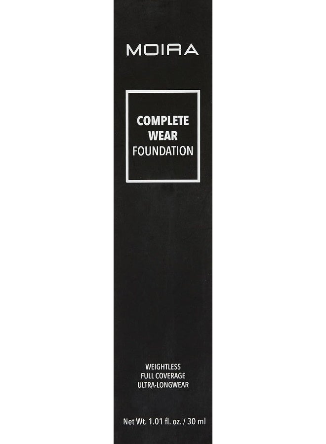 moira Complete Wear Foundation (100, Light Ivory) - Image 2