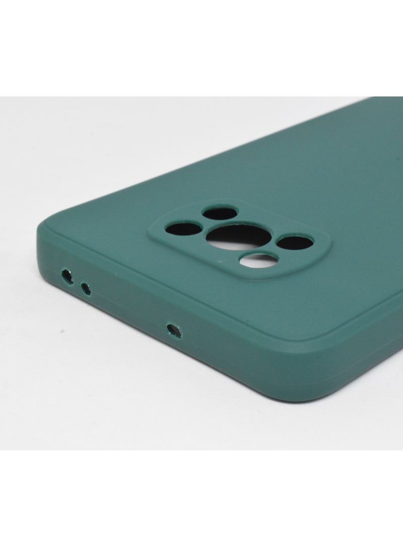 BORTONY Poco X3 Case,Liquid Silicone Protective Case Cover With Camera Protection For Xiaomi Poco X3 - Image 2