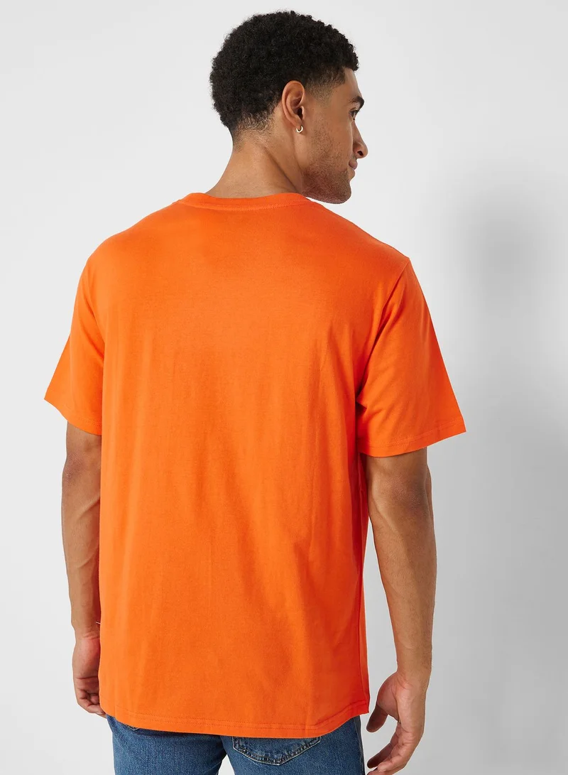 ليفايز Logo Crew Neck T-Shirt