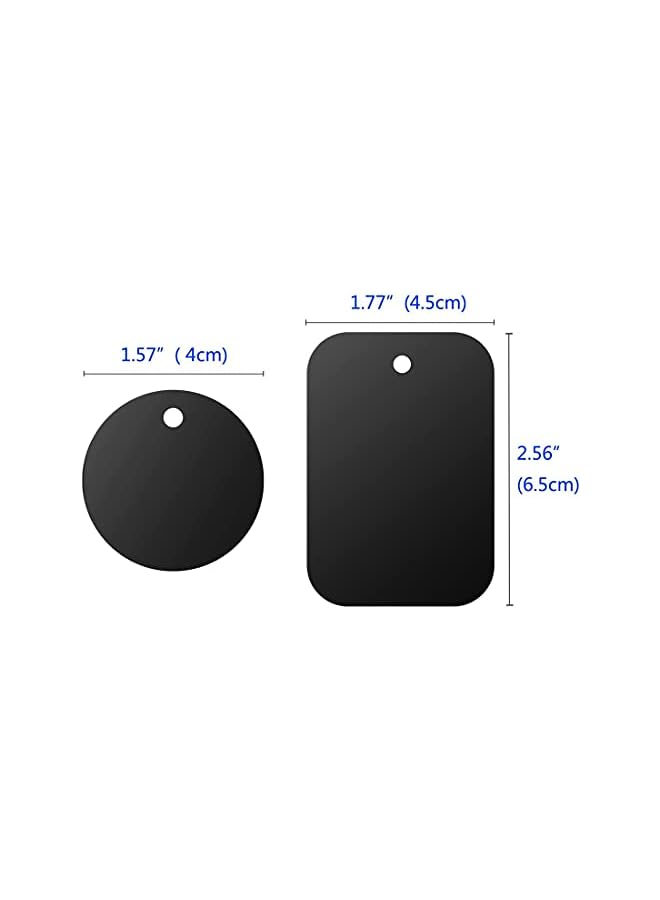 PROMASS Metal Plate, ELECDON 8 Pack for Magnetic Phone Car Mount Holder Cradle with Adhesive (Compatible with Magnetic Mounts)  - Image 4