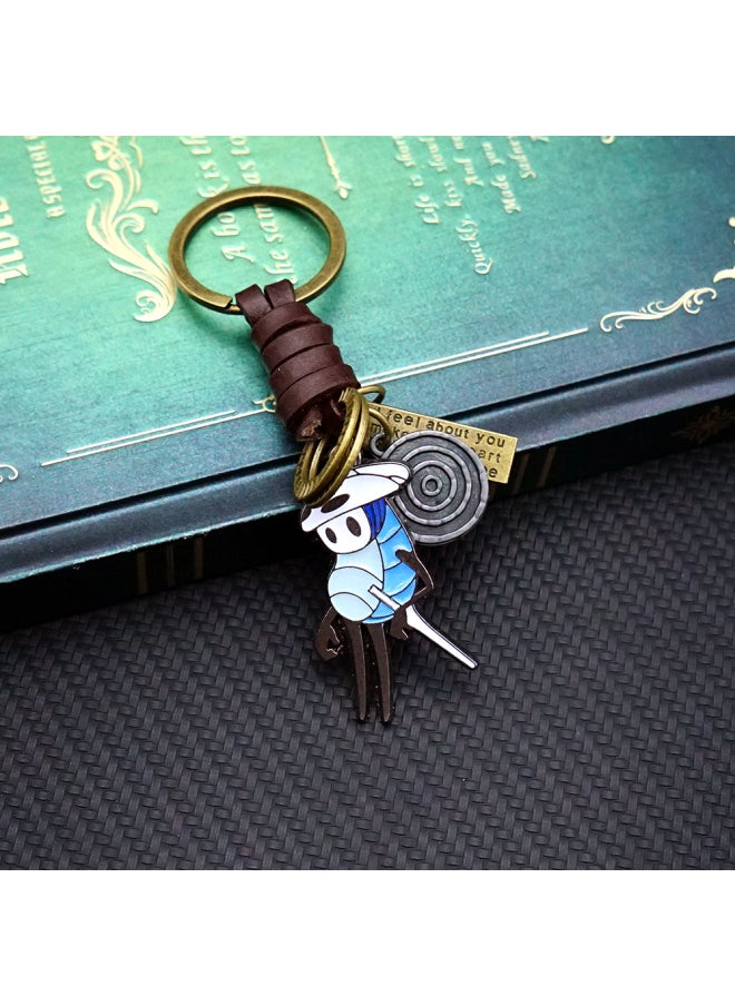 Generic - Hollow Knight Keychain Bone Nail The Pale king Figure Keyring Keychains for Men Game Accessories Car Key Ring llaveros-Color:10 - Image 1