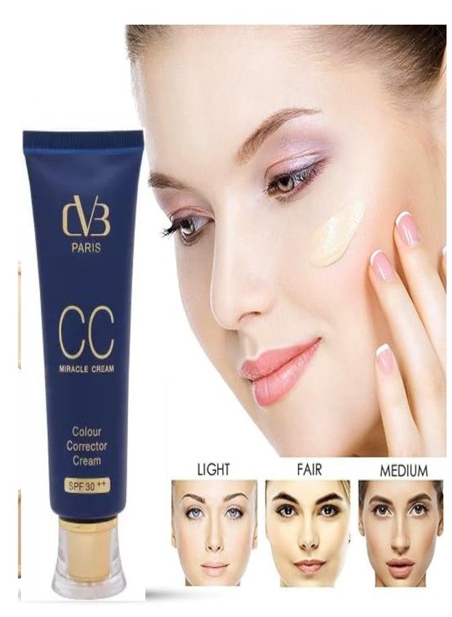 CVB Colour Corrector Cream SPF30++ Miracle Cream (02 Soft Ivory) - Image 2