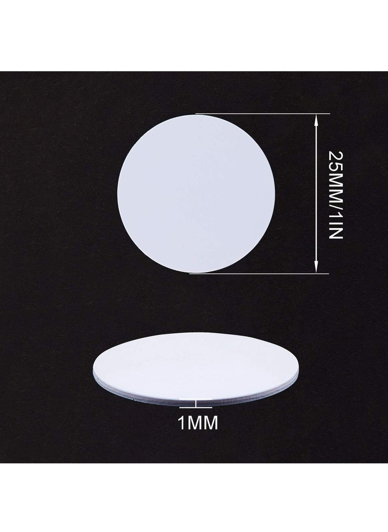 Rubik - NFC 215 Cards, NTAG215 Rewritable NFC Coin Card Tag Compatible with Tagmo Amiibo and NFC Enabled Mobile Phones and Devices (Round Ntag 215 - 10 Cards) - Image 1