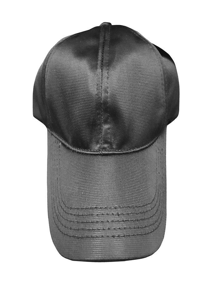 Saifpro Sports Black Cap for Men Women Free Size