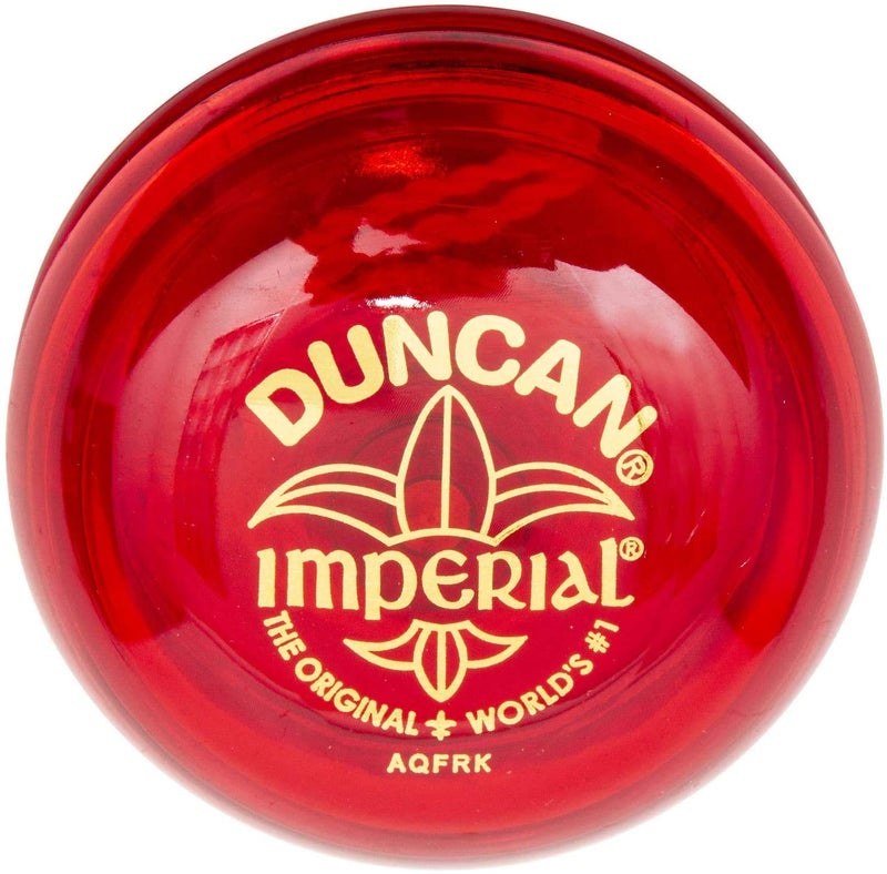 Duncan Toys Imperial YoYo Beginner YoYo with String Steel Axle and Plastic Body Red - Image 2