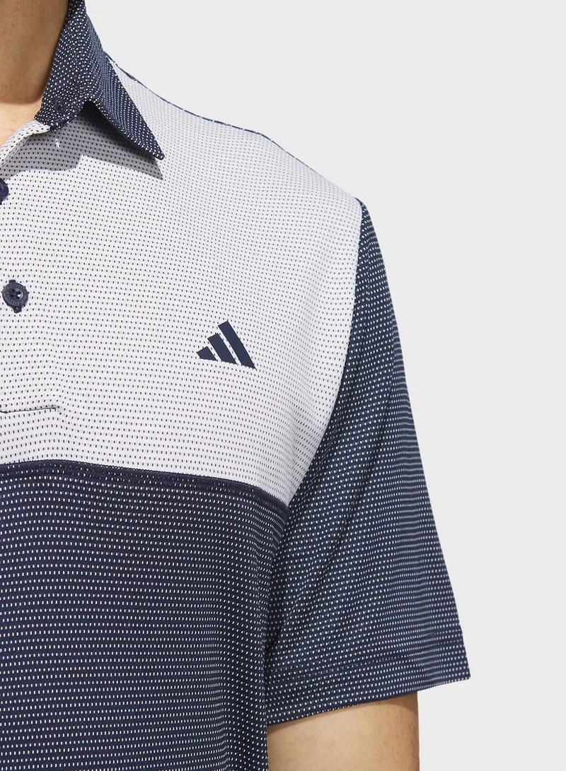 Adidas Core Colorblock Polo T-Shirt