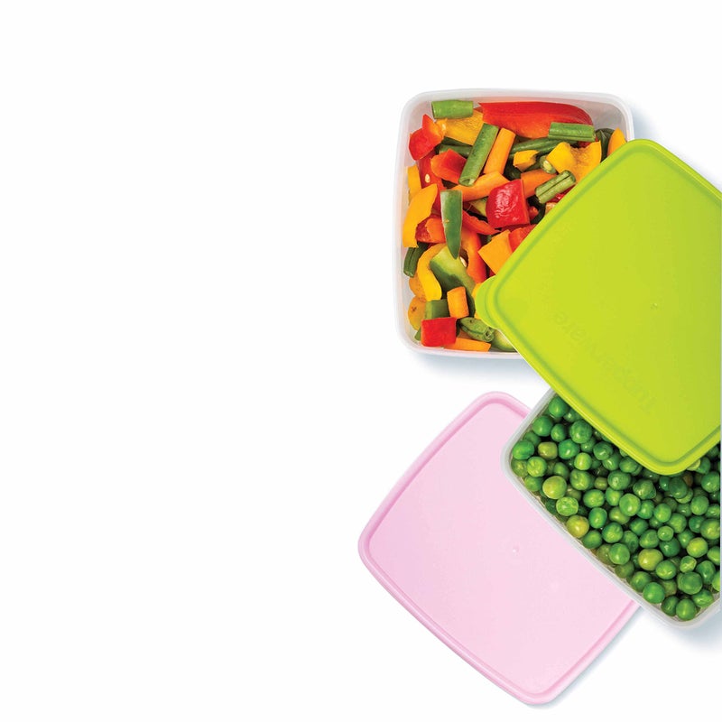 توبروير Tupperware البلاستيك Fridgemate متوسطة 800 مل (مجموعة من 2) متعدد الألوان - Image 2