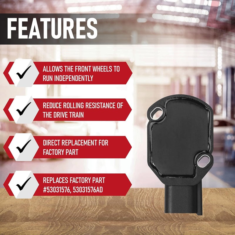 AA Ignition Throttle Position Sensor TPS, Replaces AP63427, 53031575, 53031575AH - Fits Dodge Ram 2500, 3500 1998-2004 - 5.9L Cummins Engine 98, 99, 01, 00, 02, 03, 04 Accelerator Pedal Position Sensor APPS - Image 2