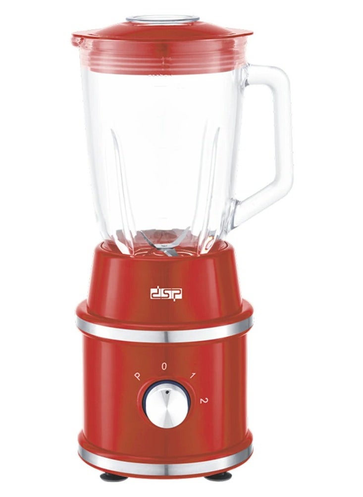 DSP Electric Blender 2 in 1 Multifunctional Coffee Bean Grinder Stainless Steel Blades 1.5L Blender Jug Capacity 350W  - Image 1