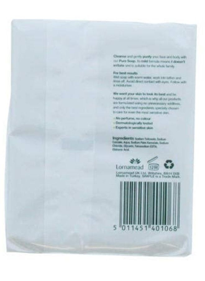 simple Pure Soap Sensitive Skin Twin Pack 2x125G (Pack of 2)  - Image 2