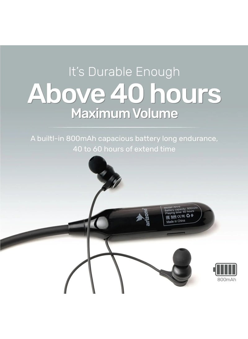 ARIZONE AH-6 WIRELESS BT HEADSET - Image 3