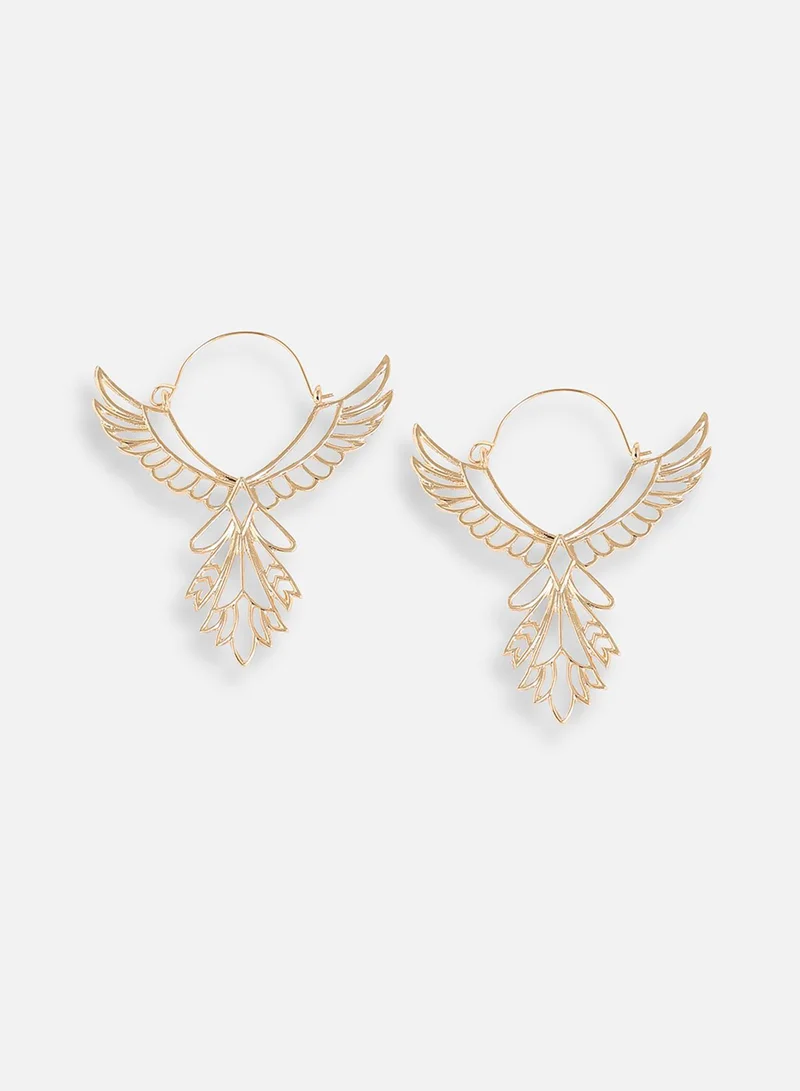 SOHI Party Artificial Hoop Earring Jewellery