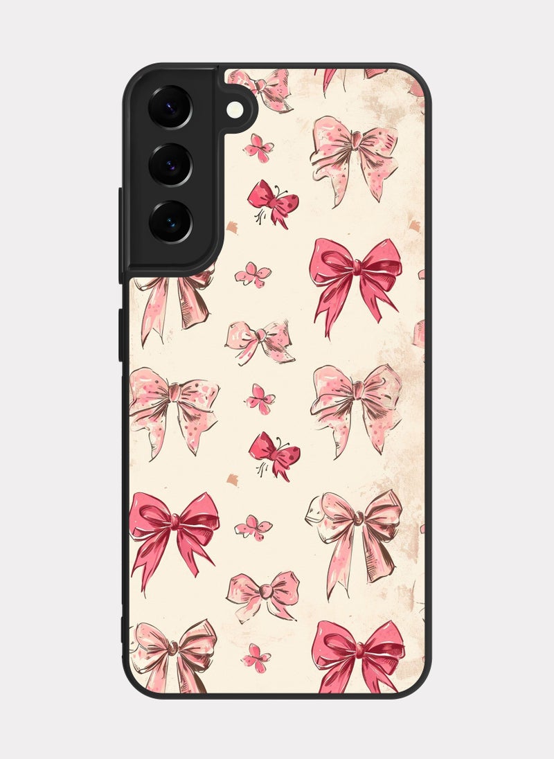 PXLAAT Samsung Galaxy S22 Plus case cover Bow Pattern - Image 1
