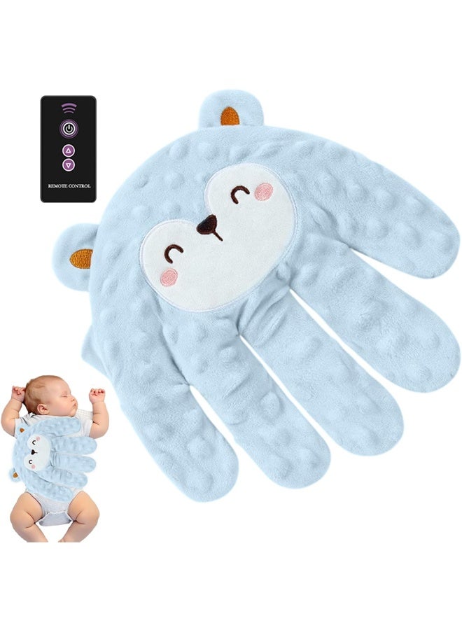 DUNISO Automatic Patting Sleeping Toy for Newborn with Remote Control,Baby Soothing Palm,Startle Prevention Gloves,Cute Cartoon Design - Image 5