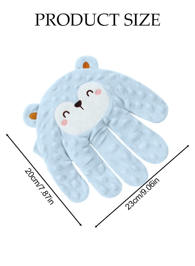 DUNISO Automatic Patting Sleeping Toy for Newborn with Remote Control,Baby Soothing Palm,Startle Prevention Gloves,Cute Cartoon Design - Image 2