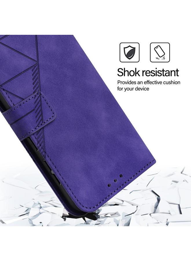 S-TOP Case For OnePlus 12R 5G Global Crossbody 3D Embossed Flip Leather Phone Case - Image 4