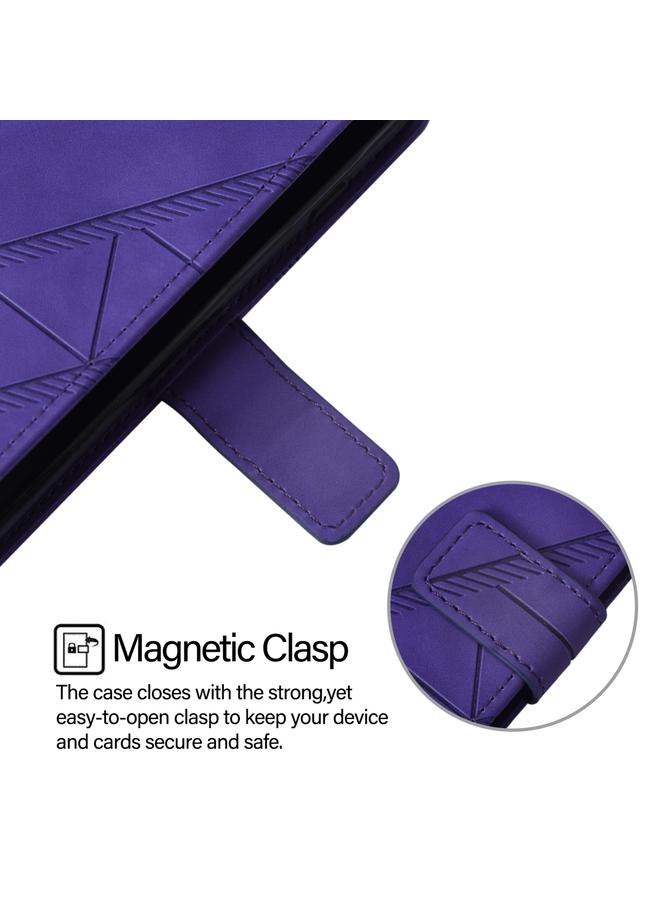 S-TOP Case For OnePlus 12R 5G Global Crossbody 3D Embossed Flip Leather Phone Case - Image 5