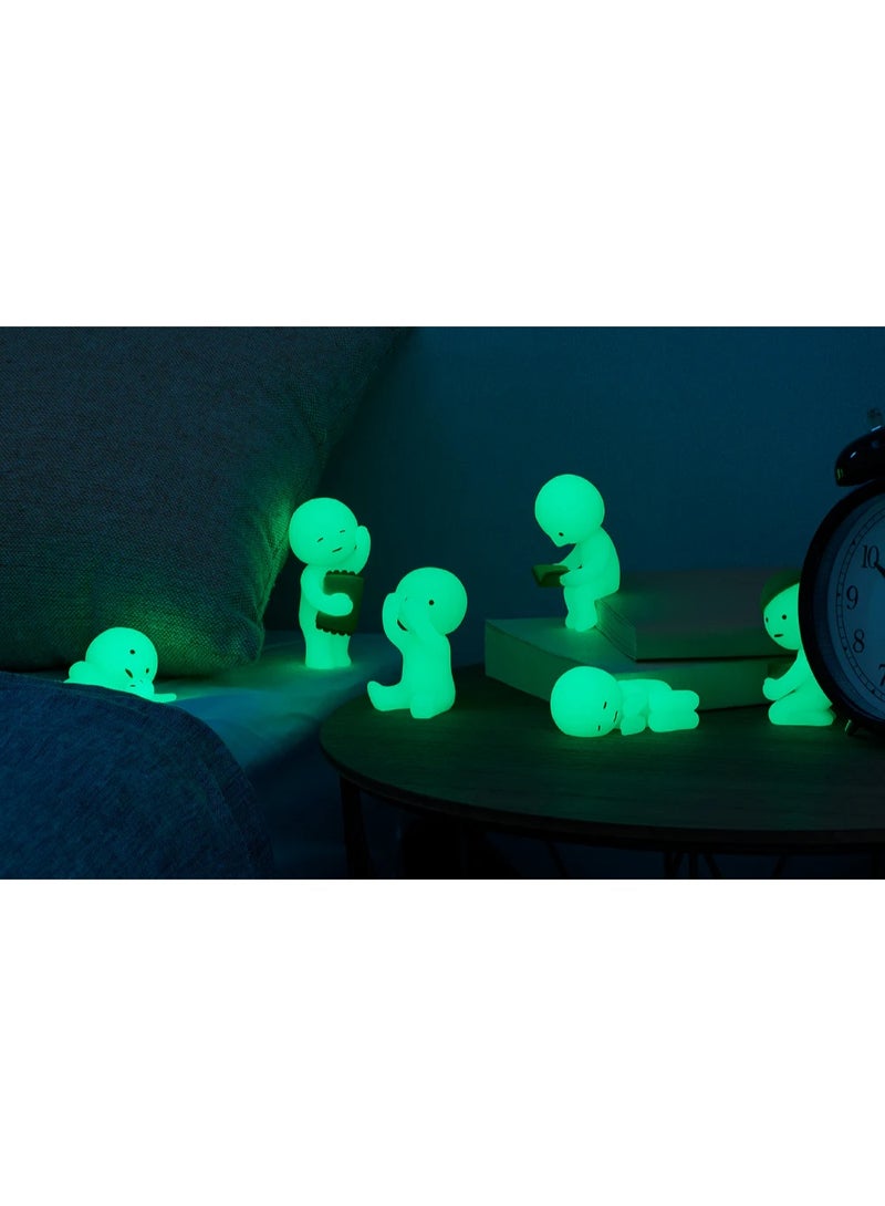 Smiski [1pc - High Quality] Smiski Bed Series Glow-in-the-Dark Creature (Blind Box Edition) - Image 3