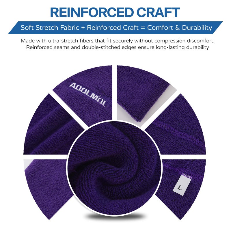 AOOLMOL Dog & Cat Calming Hoodie â€“ Soft Double-Layer Ear and Neck Cover for Anxiety Relief & Noise Protection, Elastic Pet Head Wrap for Grooming, Bath, Drying & Fireworks - Image 4