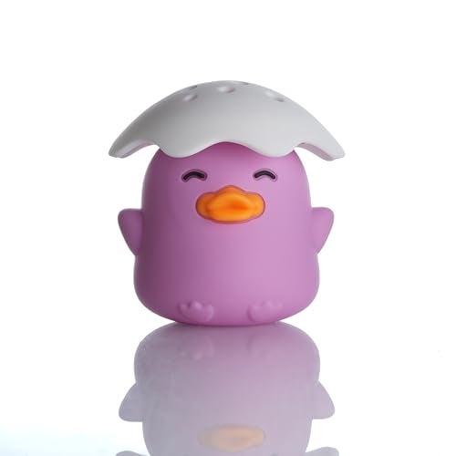 Kreeqe Duck Refrigerator Baking Soda Deodorizer Holder, Odor Absorber and Eliminator, Can Absorb Odor, Food Grade (Purple) - Image 1