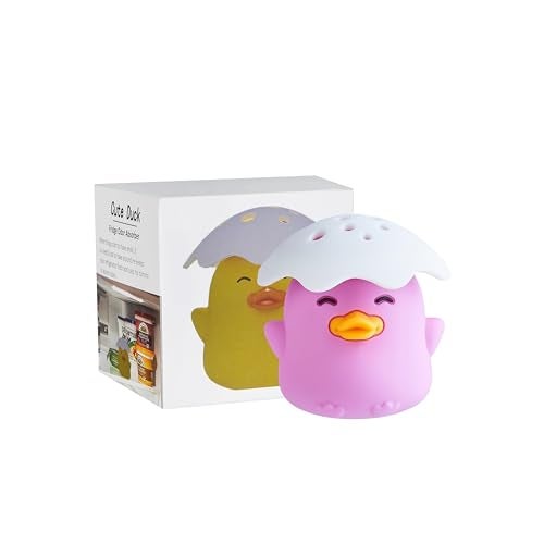 Kreeqe Duck Refrigerator Baking Soda Deodorizer Holder, Odor Absorber and Eliminator, Can Absorb Odor, Food Grade (Purple) - Image 3