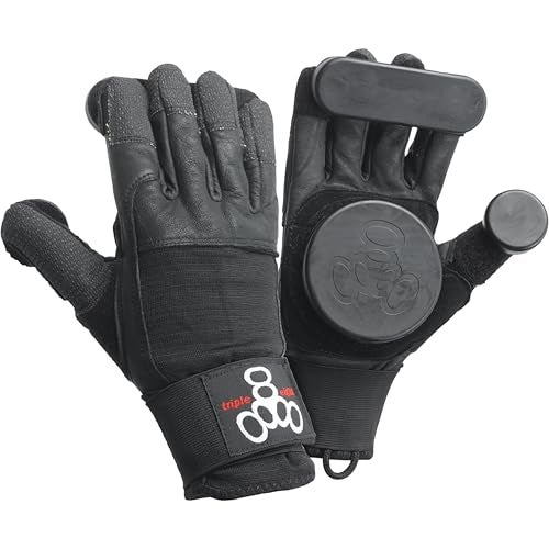 Triple Eight Sliders Longboard Slide Gloves with Finger Puck 1Pair Large XLarge - Image 1