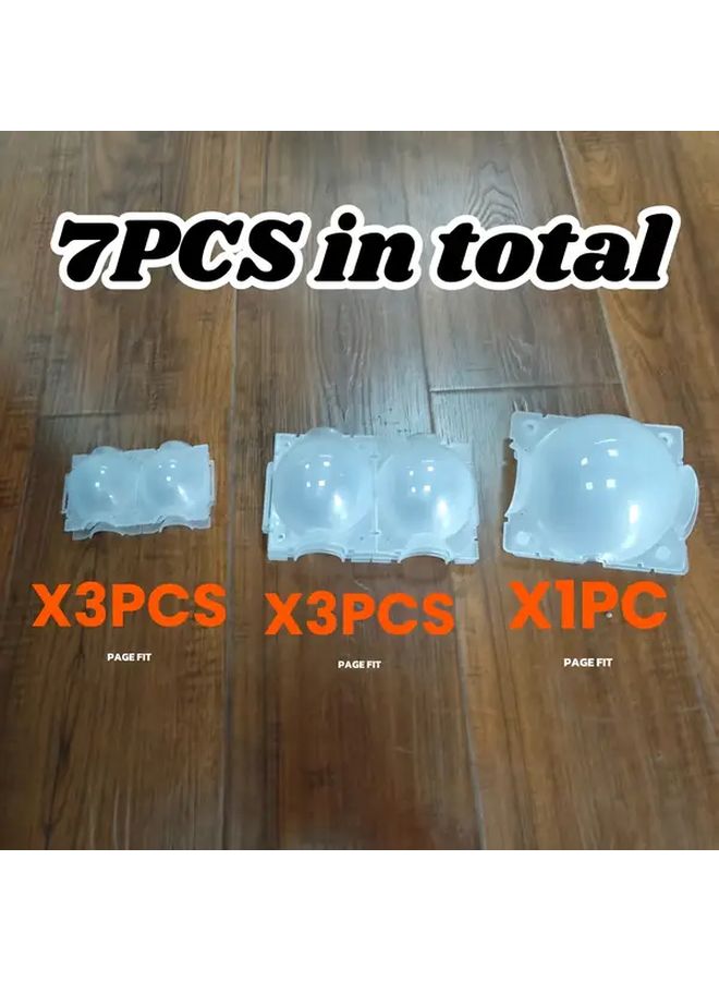 Transparent 7pcs High Pressure Plant Rooting Balls Propagation Spheres For Garden Grafting - Image 1
