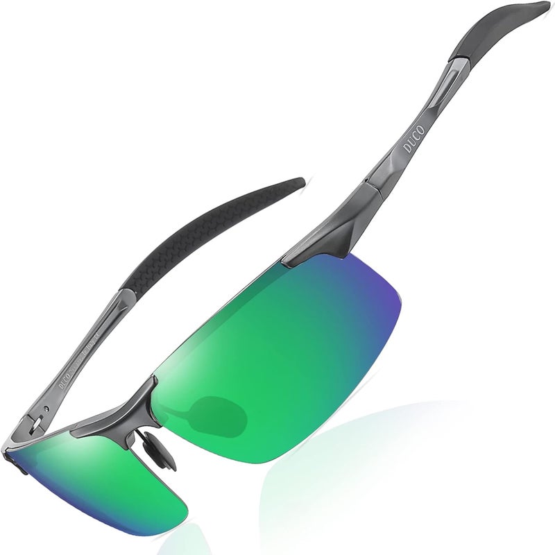 Duco Mens Sports Polarized Sunglasses UV Protection Sunglasses for Men 8177s - Image 1