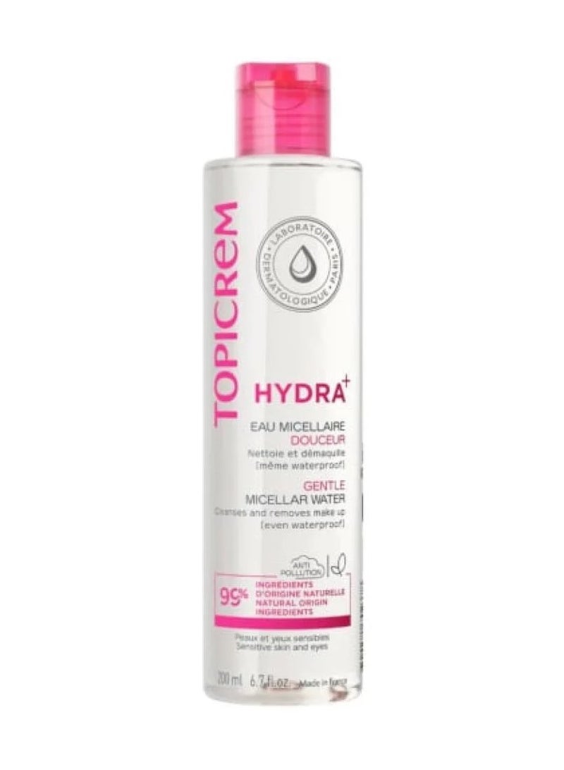 Topicrem  Hydra+ Gentle Micellar Water 200ml