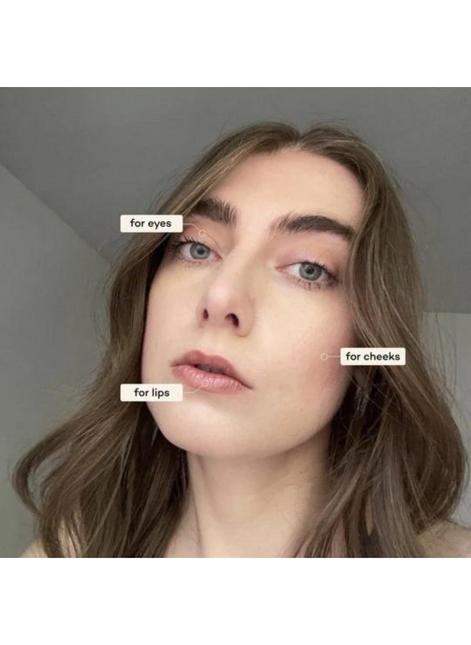 Axiology Multi Stick Tinted Dew For Eyes Lips Cheeks Flirtatious Soft & Lustrous Glide Hydrating Blush Face Sticks Highlight & Contour Lip Stain Vegan Makeup With Oils Butter (Ethos)  - Image 4