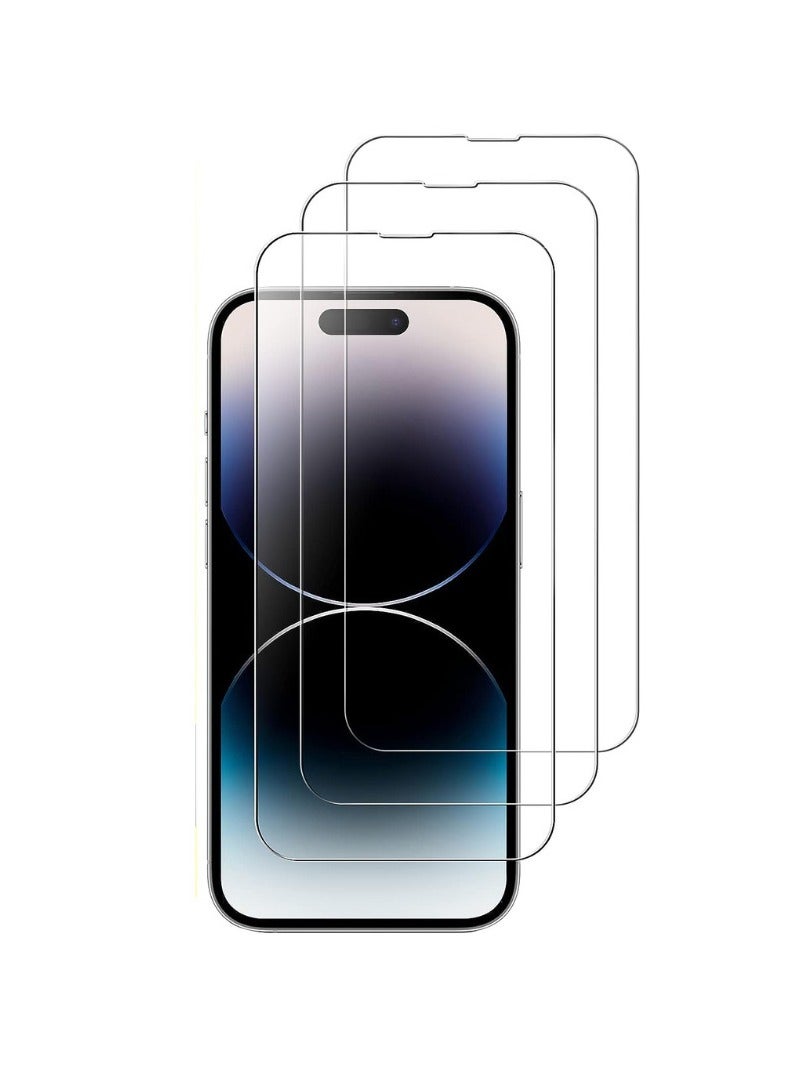 AS2 iPhone 14 Plus/13 Pro Max tempered glass Clear Screen protector -   6.7 inch (3 Pack Set) - Image 1