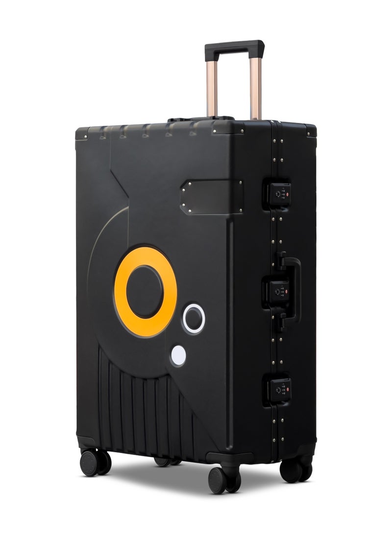 ZAAPPY Hard Shell Aluminum Frame 28 Inch (30-35kg) Luggage With TSA Lock, Travel Hook, Silent 360° Spinner Wheels, Water Resistant Suitcase - Image 1