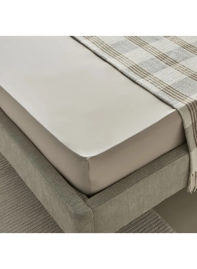 هوم بوكس شرشف سرير مزدوج Purely-percale 300TC 200 × 40 × 140 سم