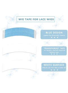 Goiple 36pcs Wig Tape for Lace Wigs Double Sided Waterproof Lace Wigs Adhesive, Tape Strips for Lace Front Wig Toupee, Hairpiece Wig Tape Hair Wig Tape for Hair Extension with Hair Wax Stick Edge Control Wax  - Image 4