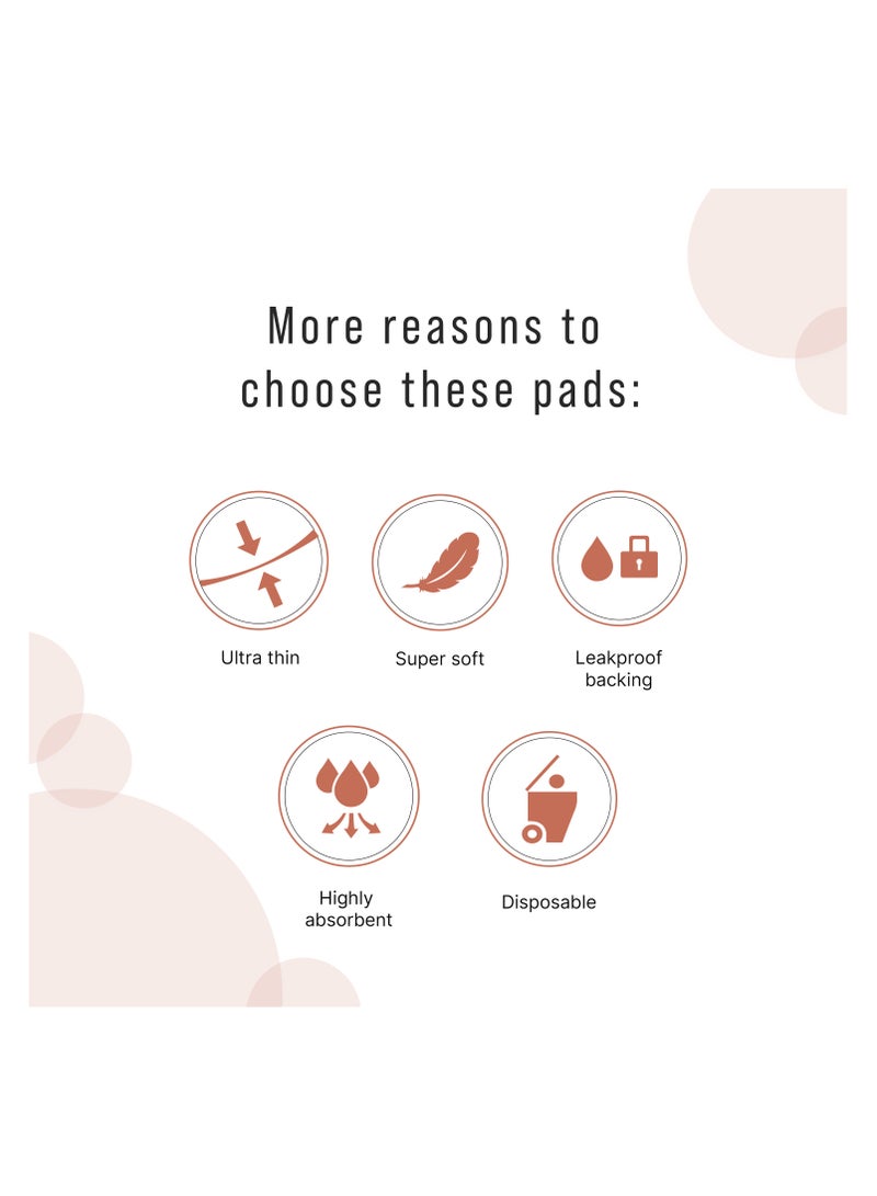 Sirona Disposable Breast Pads | Pack of 36 | with Supersoft, Ultra Thin & Super Absorbent - Image 5