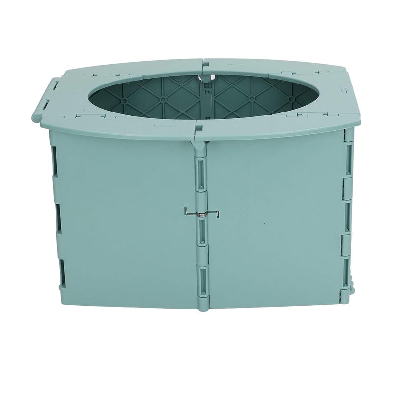 YWBL-WH Toddler Potty, Portable Foldable Travel Toilet Seat, Reusable Training Chair for Kids on Camping Trips and Long Car Rides (Green) - Image 4
