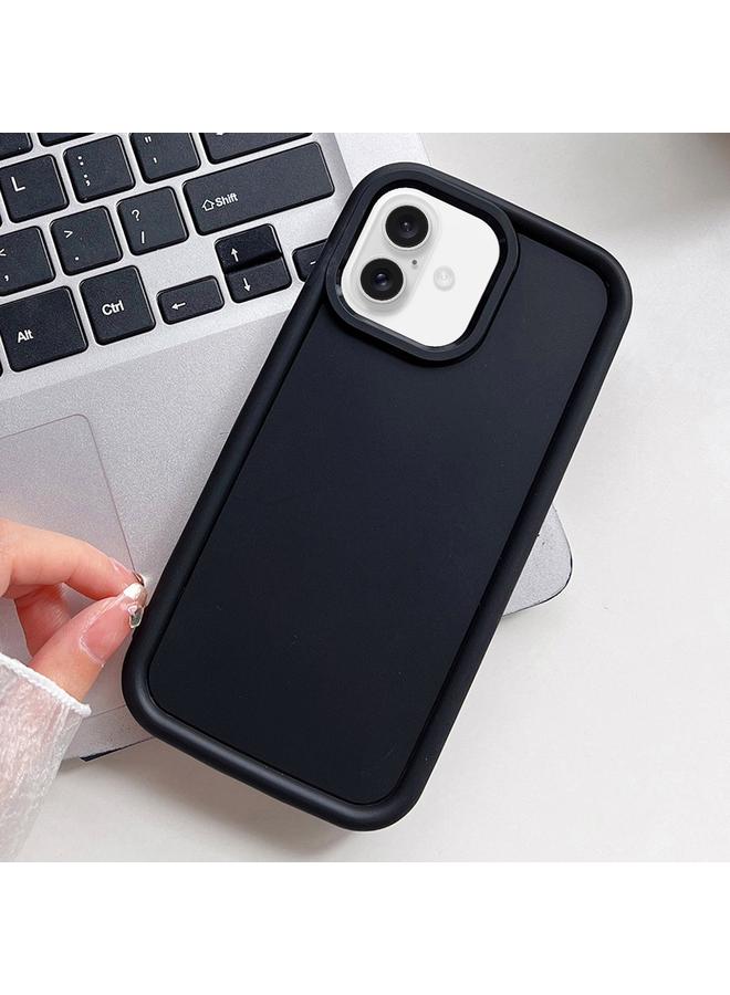 S-TOP Case For iPhone 16 Plus Shockproof Frame Frosted TPU Phone Case - Image 1