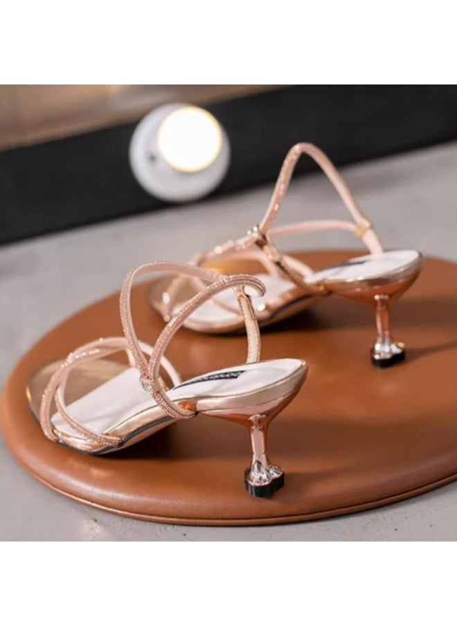 Rup Art Designer Women’s Sandals – Elegant Ribbon Pumps for Ladies – High Heel Party & Evening Shoes  - Image 4